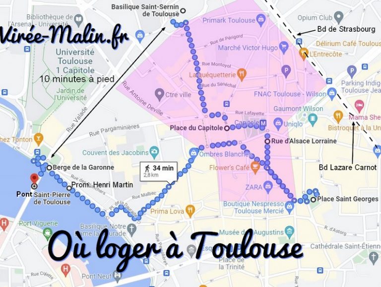 Que visiter à Toulouse en 2 ou 3 jours ? ViréeMalin.fr