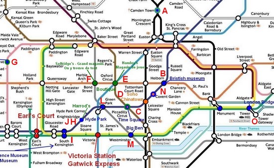 Londres-plan de métro_map_personnalisé