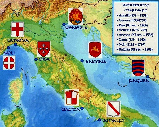 Republiques maritimes italienne