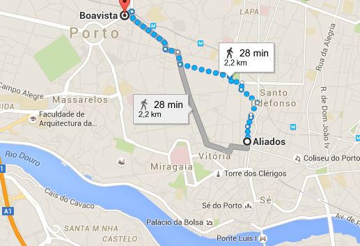 rejoindre-porto-depuis-aeroport