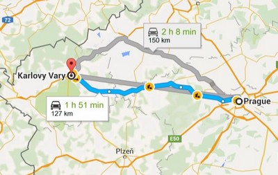 visite à Karlovy Vary