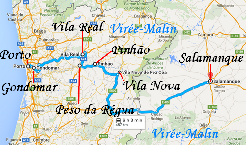 rejoindre-salamanque-depuis-porto-parcours-vallee-douro