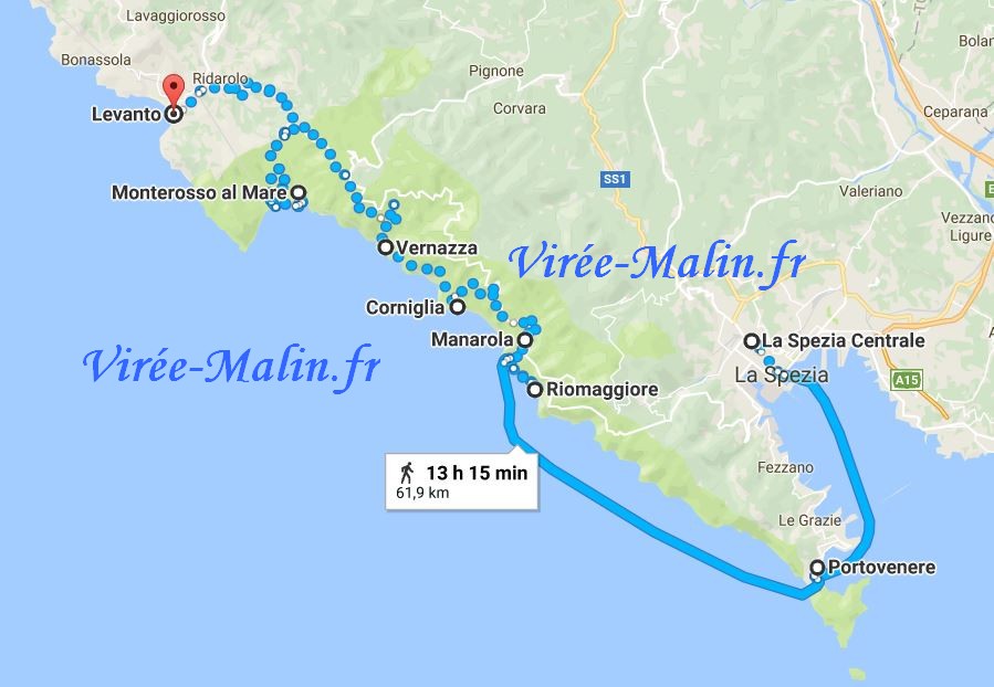 Comment visiter les 5 terres depuis La Spezia ?