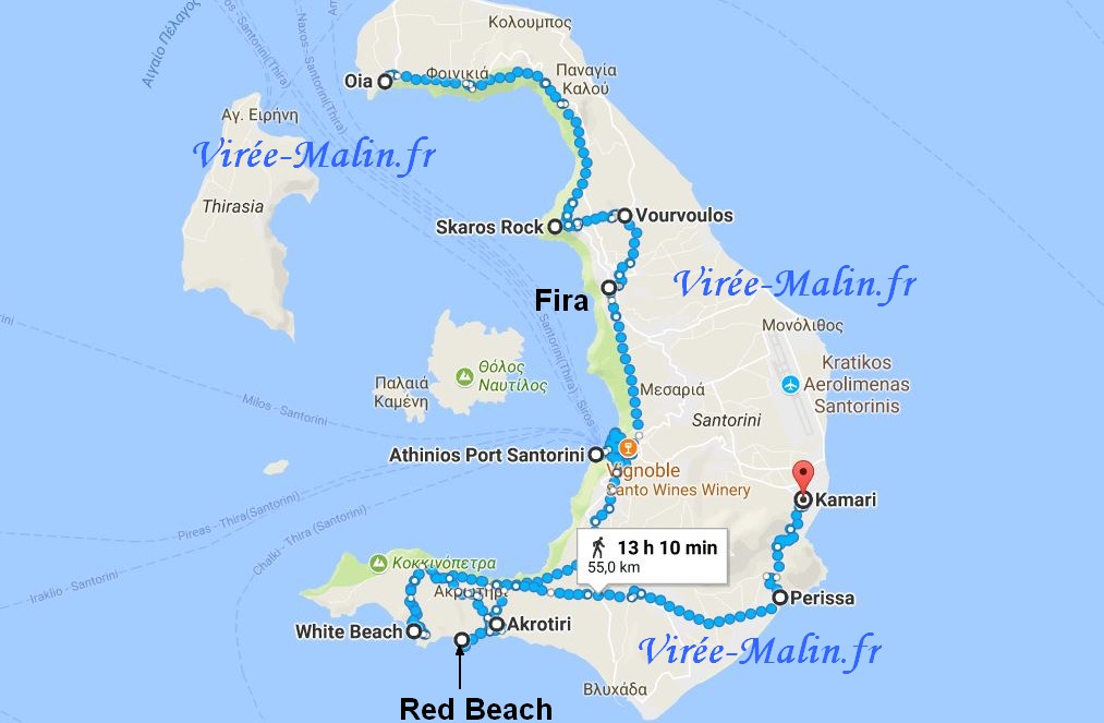 visiter-santorin-googlemap
