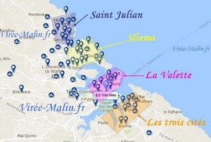 Où dormir à Malte - La Valette