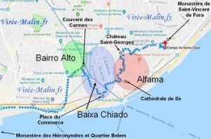 Où dormir à Lisbonne - Bairro Alto, Baixa Chiado ou Alfama ?