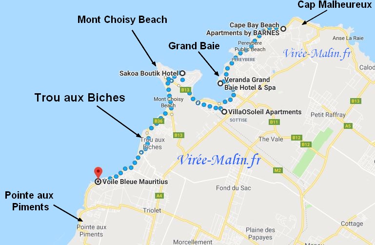 https://www.google.fr/maps/dir/Cape+Bay+Beach+Apartments+by+BARNES,+Cap+Malheureux,+Maurice/Veranda+Grand+Baie+Hotel+%252526+Spa,+Route+Royale,+Grand+Baie,+Maurice/Villa+OSoleil,+Grand+Bay,+Maurice/Sakoa+Boutik+Hotel,+Costal+Rd,+Trou+aux+Biches,+Maurice/Voile+Bleue+Mauritius,+Pointe+aux+Biches,+Maurice/@-20.0047312,57.5501314,12.75z/data=!4m32!4m31!1m5!1m1!1s0x217daa337431ca2f:0x226d8ad9c3d3424e!2m2!1d57.605185!2d-19.987001!1m5!1m1!1s0x217dab7a3f238337:0x4ac4271b61d50d4e!2m2!1d57.578935!2d-20.008438!1m5!1m1!1s0x217dab0d9f741f9b:0x5af62f0a6223e68a!2m2!1d57.5804788!2d-20.019591!1m5!1m1!1s0x217dab8294f671d3:0x6feb1581b1ad510a!2m2!1d57.5629442!2d-20.0045066!1m5!1m1!1s0x217c53368aee9e73:0x77f348f47f3e2a8d!2m2!1d57.52769!2d-20.04702!3e2
