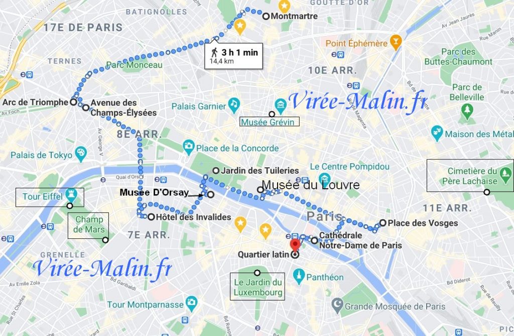 GoogleMap-visiter-paris