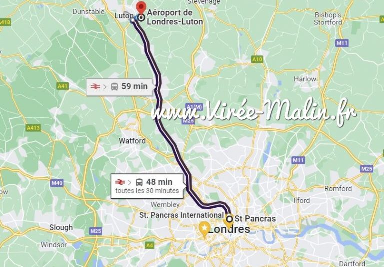 Comment rejoindre Londres depuis l'aéroport Luton ? Virée-Malin.fr
