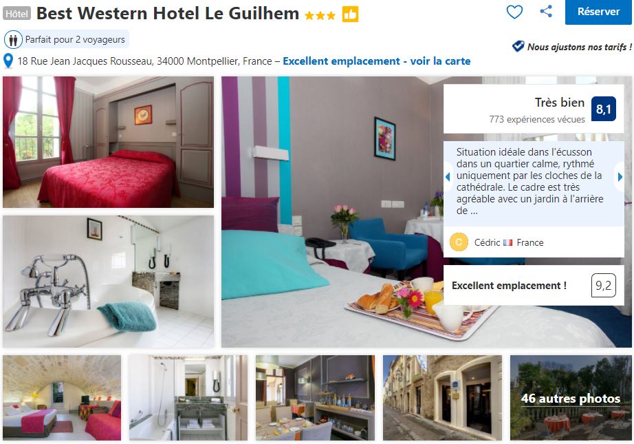 le-guilhem-hotel-quartier-ecusson-montpellier-centre-ville