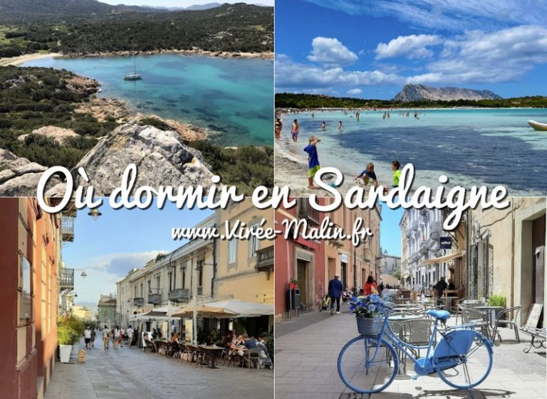 Où dormir en Sardaigne ? Au Nord au Sud dans quelle ville ? ViréeMalin.fr