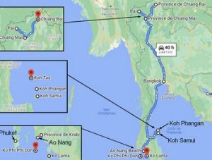 Road Trip en Thaïlande, comment construire son itinéraire en Thaïlande ?