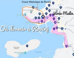 Où dormir à Rovinj pendant votre séjour dans la région de l'Istrie