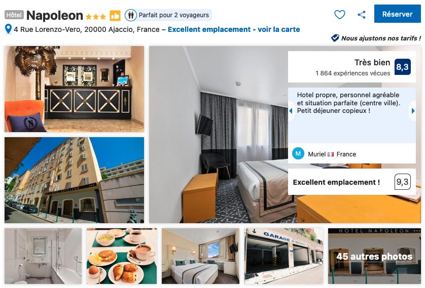 hotel-napoleon-ajaccio-centre-ville