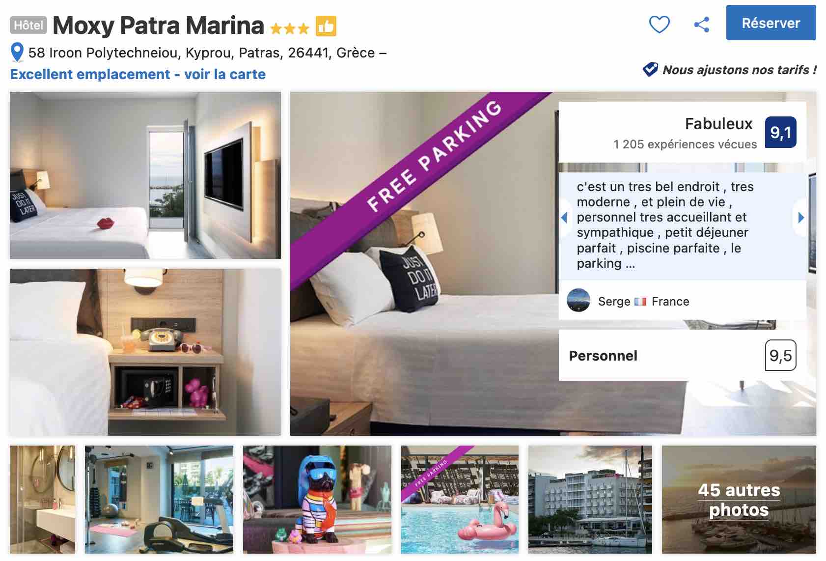 patras-hotel-moderne-vue-sur-marina-parking-gratuit
