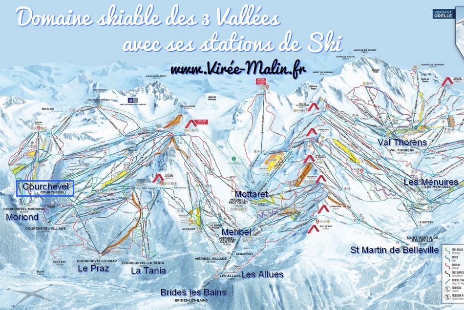 Station-ski-Courchevel-domaine-skiable-3-vallees