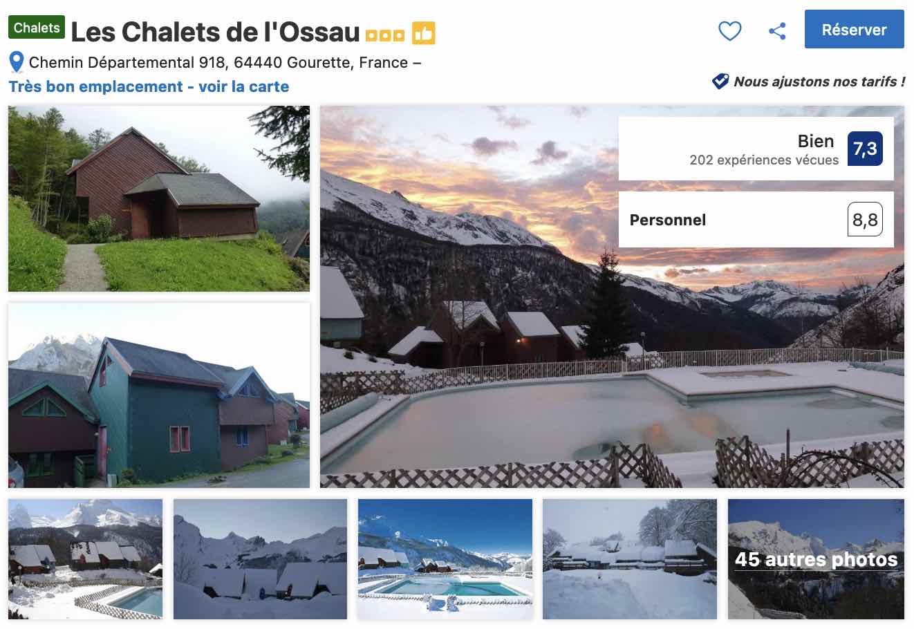 chalet-bois-station-ski-gourette-avec-terrasse
