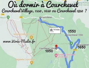 Où dormir à Courchevel ? Où loger à la Station de ski Courchevel ?