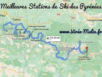 Stations de ski des Pyrénées