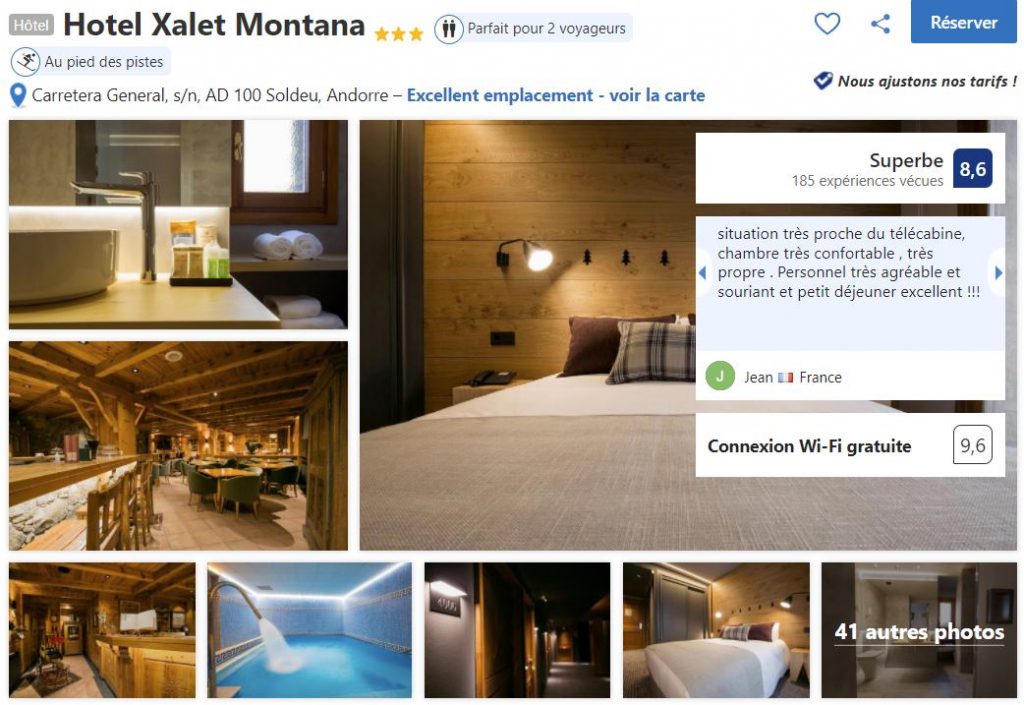 hotel-xalet-montana-Soldeu-andorre