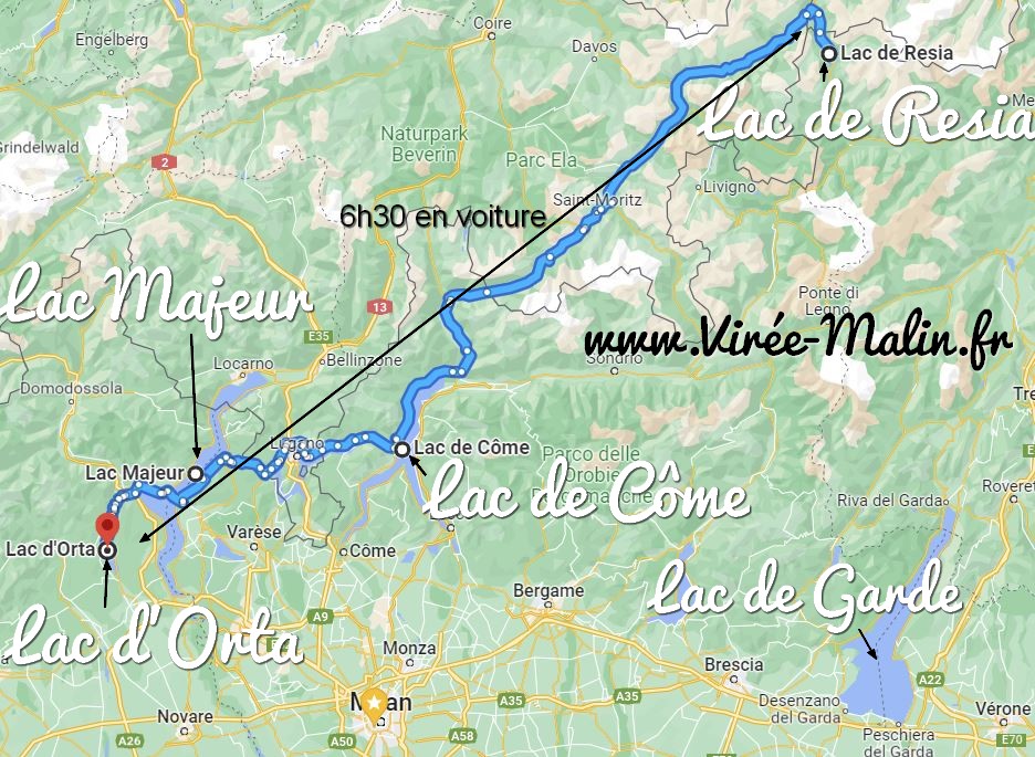 Visiter-lac-italie-Nord-lac-de-Resia-lac-Orta-Come-Garde-Majeure