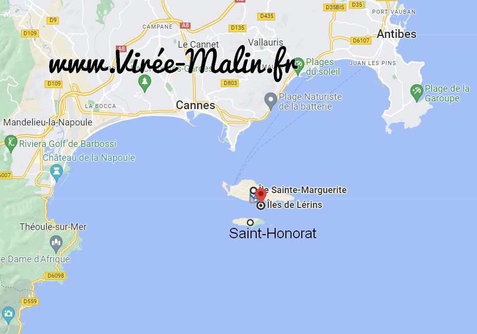 iles-saint-Marguerite-et-lerins-depuis-Antibes
